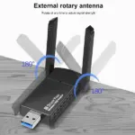 AC1300 USB 3.0 Dual Band WiFi Adapter with Dual 5dBi Antennas - Image 18