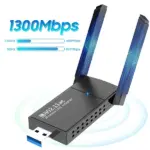 AC1300 USB 3.0 Dual Band WiFi Adapter with Dual 5dBi Antennas - Image 3