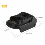 Battery Adapter for DeWalt 20V or Milwaukee M18 to Makita 18V Tools - Image 5
