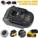 Battery Adapter for DeWalt 20V or Milwaukee M18 to Makita 18V Tools - Image 11