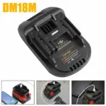 Battery Adapter for DeWalt 20V or Milwaukee M18 to Makita 18V Tools - Image 3