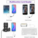 USB-C 3-in-1 Hub with USB 3.0 SD and MicroSD Card Reader - Image 7