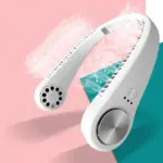 Portable USB C Rechargeable Bladeless Neck Fan with 2000mAh Battery - Image 12