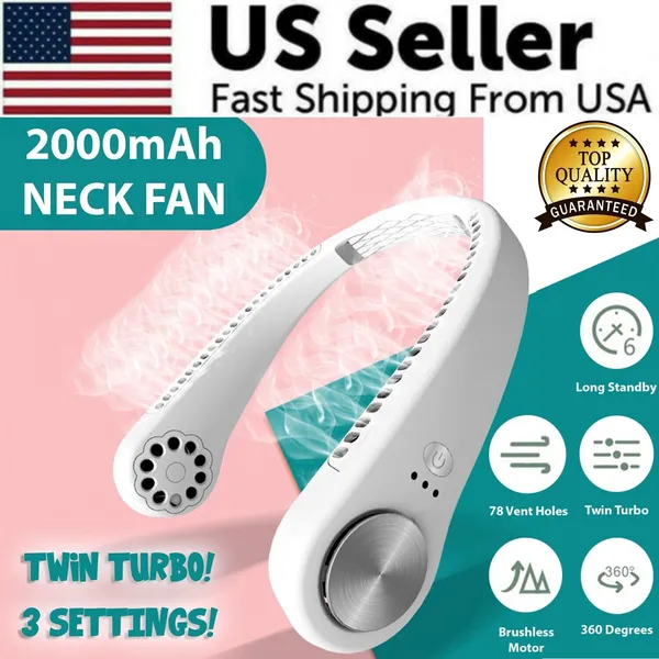 usb-portable-hanging-neck-fan-cooling-air-cooler-little-electric-air-conditioner-6.webp Portable USB C Rechargeable Bladeless Neck Fan with 2000mAh Battery - Image 1