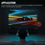 Bluetooth 5.0 2 in 1 Transmitter Receiver Audio Adapter with 3.5mm AUX - Image 4