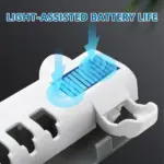 UV Toothbrush Holder with Automatic Toothpaste Dispenser - Image 14