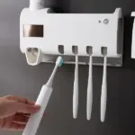 UV Toothbrush Holder with Automatic Toothpaste Dispenser - Image 4