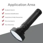 100 LED 395nm UV Blacklight Flashlight for Inspection - Image 18