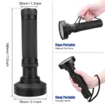 100 LED 395nm UV Blacklight Flashlight for Inspection - Image 3