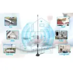 Dual Band VHF UHF Magnetic Mount Antenna for Baofeng UV-5R UV-82 Radios - Image 8