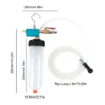 Automotive Brake Fluid Extractor and Vacuum Bleeder Pump Kit - Image 11