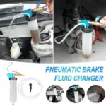 Automotive Brake Fluid Extractor and Vacuum Bleeder Pump Kit - Image 14