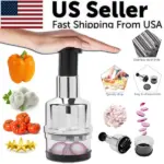 Manual Vegetable Fruit Food Chopper Slicer Dicer and Peeler