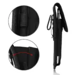 Vertical Nylon Cell Phone Holster with Belt Clip for 5.5-6.5 Inch Phones - Image 4