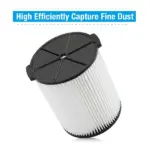 VF4000 Washable Pleated Filter Compatible with RIDGID Wet Dry Vacuums - Image 13