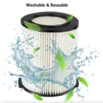 VF4000 Washable Pleated Filter Compatible with RIDGID Wet Dry Vacuums - Image 4