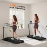 Soozier Foldable Walking Pad Treadmill 0.6-6.2 MPH with Incline LED Display and Remote Control - Image 4