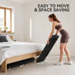 Soozier Foldable Walking Pad Treadmill 0.6-6.2 MPH with Incline LED Display and Remote Control - Image 9