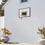 Soozier Wall Mounted Basketball Hoop Mini with 45'' x 29'' Shatter Proof Backboard Durable Rim for Indoor Outdoor - Image 2