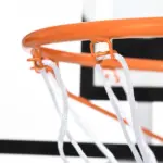Soozier Wall Mounted Basketball Hoop Mini with 45'' x 29'' Shatter Proof Backboard Durable Rim for Indoor Outdoor - Image 9