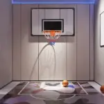 Soozier Wall Mounted Basketball Hoop Mini with 45'' x 29'' Shatter Proof Backboard Durable Rim for Indoor Outdoor - Image 10