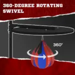 Wall Mounted Speed Bag Platform, Height Adjustable Punching Bag Training Kit - Image 6