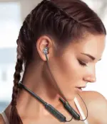 Bluetooth 5.0 Magnetic Neckband Sports Earbuds, IPX7 - Image 7