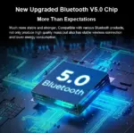 Bluetooth 5.0 Magnetic Neckband Sports Earbuds, IPX7 - Image 3