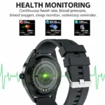 IP68 Bluetooth Smartwatch with Heart Rate Activity Sleep Tracking and Calling - Image 6