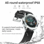 IP68 Bluetooth Smartwatch with Heart Rate Activity Sleep Tracking and Calling - Image 2