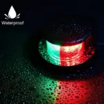 12V Red Green LED Bow Navigation Light for Boats and Pontoons, IP67 - Image 12