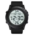 Waterproof Digital Sports Watch with LED Backlight for Men - Image 2