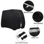 Waterproof 4 Passenger Golf Cart Cover for EZGO Club Car and Yamaha - Image 14