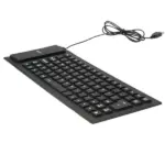 Foldable Silicone USB Keyboard Waterproof Dustproof Full Size - Image 9
