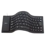 Foldable Silicone USB Keyboard Waterproof Dustproof Full Size - Image 10