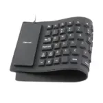 Foldable Silicone USB Keyboard Waterproof Dustproof Full Size - Image 18