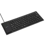 Foldable Silicone USB Keyboard Waterproof Dustproof Full Size - Image 3