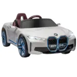 White 12V Electric Kids' Car, Remote Control, Suspension System, Safe Outdoor Play Ride-On - Image 11