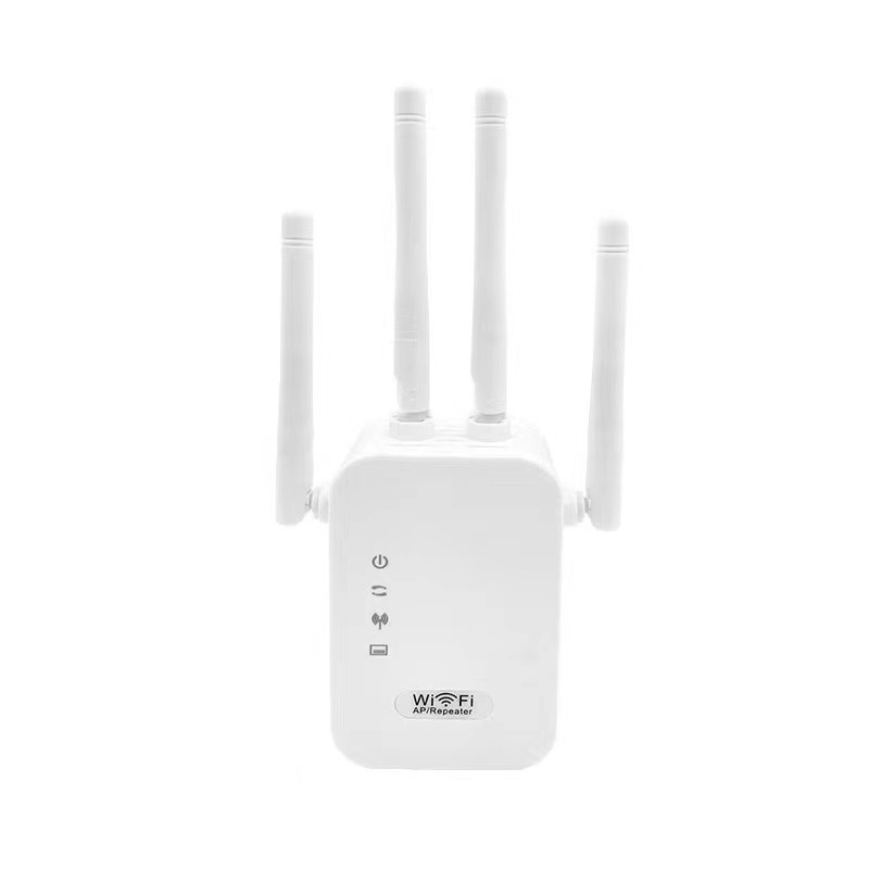 300Mbps WiFi Range Extender with 4 Antennas and WPS