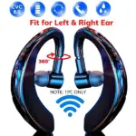 Bluetooth 5.0 Single Ear Headset with Microphone for Driving and Calls - Image 14