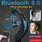 Bluetooth 5.0 Single Ear Headset with Microphone for Driving and Calls - Image 3