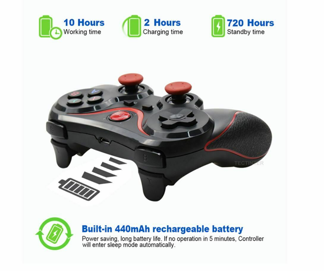 Bluetooth Gamepad Controller for Android Phones Tablets and Windows PC