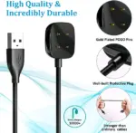 Replacement USB Charging Cable Compatible with Fitbit Sense and Versa 3 - Image 6