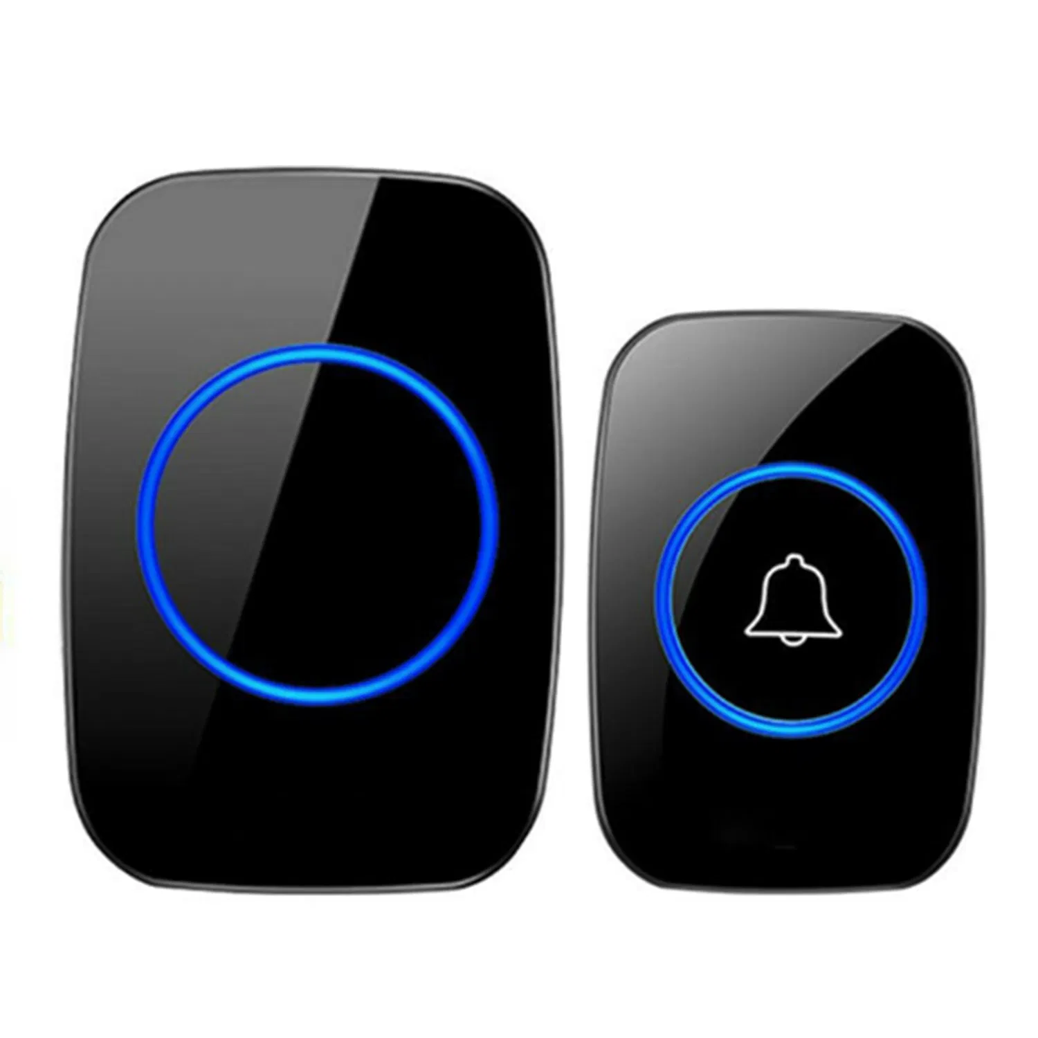 Wireless Plug-In Doorbell Kit with 1000ft Range, 38 Chimes and 5 Volume Levels