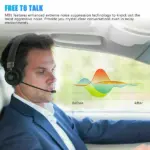 Bluetooth 5.0 Trucker Headset with Boom Mic Mute and Noise Reduction - Image 6