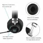 Bluetooth 5.0 Trucker Headset with Boom Mic Mute and Noise Reduction - Image 4