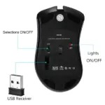 Rechargeable Wireless Gaming Mouse 3200 DPI with RGB Backlight - Image 8