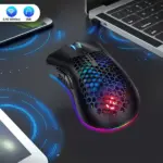 Rechargeable Wireless Gaming Mouse 3200 DPI with RGB Backlight - Image 10