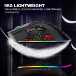 Rechargeable Wireless Gaming Mouse 3200 DPI with RGB Backlight - Image 3
