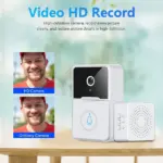 1080P 2.4GHz WiFi Video Doorbell with Chime and Two-Way Audio - Image 5